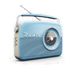 ByronStatics Portable Radio AM FM, Vintage Retro Radio